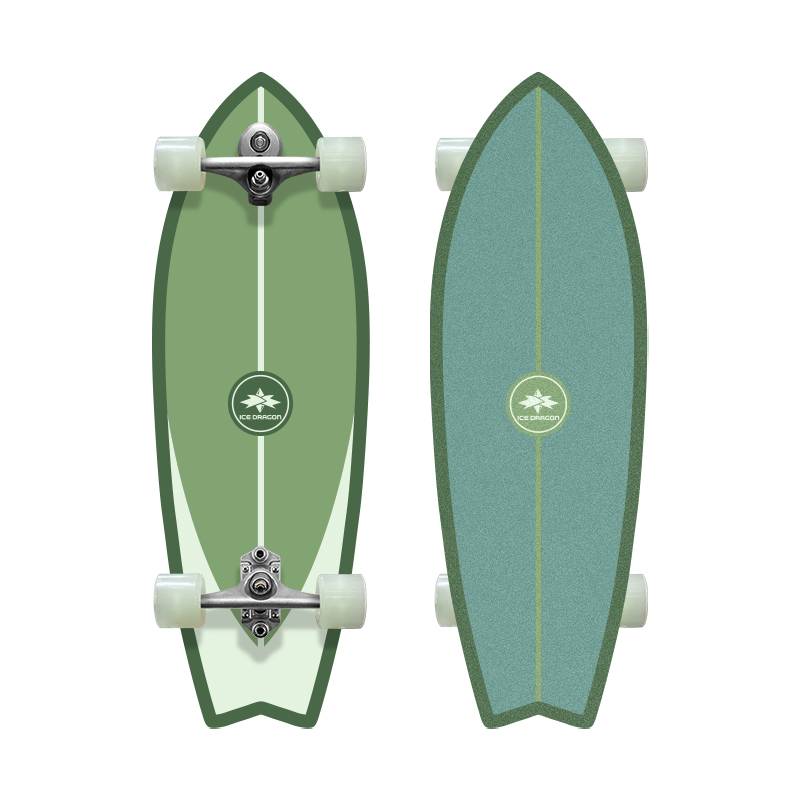 [B9 SPRING BRIDGE] 29 INCHES - BUTTERBERRY GREEN - NIGHT LIGHT WHEEL